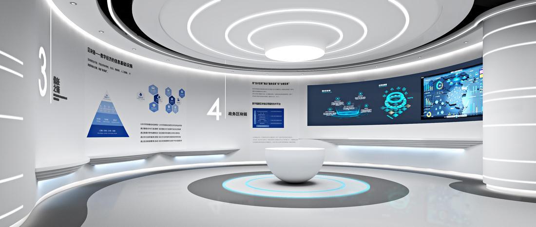 福建区块链展厅